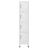 Locker Cabinet with 4 Compartments 38x45x180 cm 244475