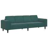 Living Room Couch Dark Green 250 x 77 x 76 cm 3335093