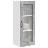 Wall Glass Cabinet PORTO Concrete Grey 40 x 31 x 100 cm 885448