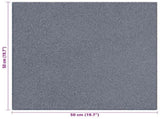 Fall Protection Tiles 18 pcs Grey 50 x 50 cm Rubber 3444890