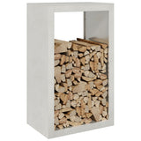 Firewood Rack 60x40x100 cm Stainless Steel 850993