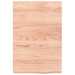 ZNTS Wall Shelf Light Brown 40x60x cm Treated Solid Wood Oak 363637