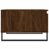Coffee Table Brown Oak 55x55x36.5 cm Engineered Wood 830771