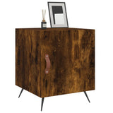 Bedside Cabinets 2 pcs Smoked Oak 40x40x50 cm Engineered Wood 827511