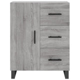 Highboard Grey Sonoma 69.5x34x180 cm Engineered Wood 3199839