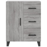 Sideboard Grey Sonoma 69.5x34x90 cm Engineered Wood 827946