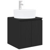 Bathroom Cabinet Set 3 pcs Black 49.5 x 44.5 x 65 cm 3405678