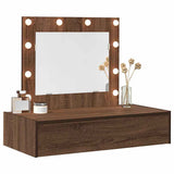 Dressing Table Brown 83 x 40 x 70 cm Engineered Wood 865232