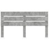 Headboard Concrete Grey Engineered Wood 887508