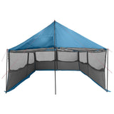 Family Tent Blue 450 x 400 x 265 cm Polyester and Steel 42028600