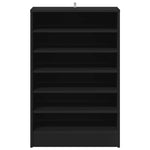 Shoe Cabinet Black 60x35x92 cm Engineered Wood 808946