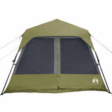 Family Tent 9-Person Green Quick Release Waterproof 94299
