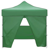 41468 Green Foldable Tent 3 x 3 m with 4 Walls