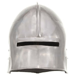 ZNTS Medieval Knight Helmet Antique Replica LARP Silver Steel 286214
