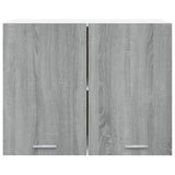 Hanging Cabinet Lyon Grey Sonoma 80x31x60 cm Engineered Wood 815589