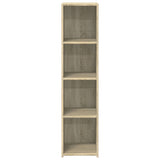 Highboard Sonoma Oak 30x41x124 cm Engineered Wood 846378