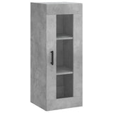 Highboard Concrete Grey 34,5x34x180 cm Engineered Wood 3199501