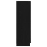 Kitchen Cabinet Black 38x41.5x131.5 cm Engineered Wood 860113