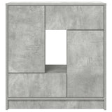 Sideboard with Drawers and Doors Concrete Grey 70.5x34x74.5 cm 861844