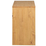 Sideboard SAUDA Oak 80x43x75.5 cm Solid Wood Pine 377600