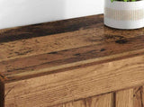 Wall-mounted Cabinet 2 pcs Old Wood 69.5 x 34 x 90 cm 3415558