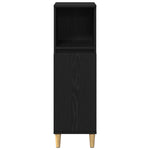 Bathroom Furniture Set with Storage 3 pcs Black 60 x 30 x 60 cm 3332584