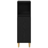 Bathroom Furniture Set with Storage 3 pcs Black 60 x 30 x 60 cm 3332584