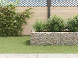 Gabion Raised Bed Steel 360x90x50 cm 142555