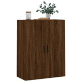 Wall Mounted Cabinet Brown Oak 69.5x34x90 cm 828443