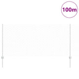 Welded Wire Fence 100 x 1 m Hot-Dip Galvanised Steel 3337073