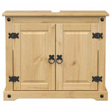 Bathroom Sink Cabinet Corona 73x33x60 cm Solid Wood Pine 4002791