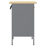 Work Bench with Drawer with Lock Black and Grey 50 x 55 x 85 cm 4103462