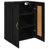 Wall Mounted Cabinet Black Oak 69.5 x 34 x 90 cm 882752