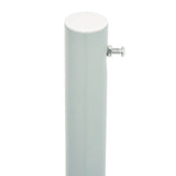 Patio Retractable Side Awning 117x600 cm Grey 317950