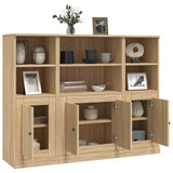 Highboards 3 pcs Sonoma Oak Engineered Wood 3185306