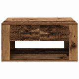 Coffee Table Old Wood 80 x 50 x 40 cm Engineered Wood 881129