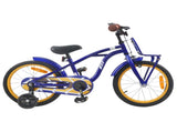 Kids Bike 16 Inches for 4-6 Years Old Dark Blue 42009305