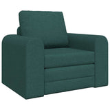 Sofa Bed Dark Green 98 x 71 x 83 cm Fabric 4106659