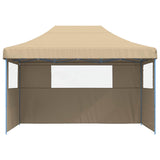 Party Tent Folding Beige 279 x 410 x 315 cm Oxford Fabric 42023588