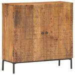 ZNTS Sideboard 75x30x75 cm Solid Mango Wood 286558