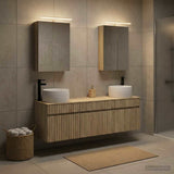 Bathroom Cabinet Set 5 pcs Sonoma Oak Engineered Wood 3406633
