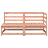 Garden Sofa 2-Seater Solid Wood Douglas 837947