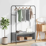 Clothes Rack Grey 100 x 44 x 160 cm Engineered Wood 868454