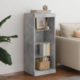 Sideboard with LED Lights Concrete Grey 41x37x100 cm 836731