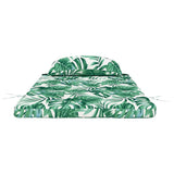 Chair Cushions Leaf 2 pcs Leaf Pattern 58 x 77 x 4.5 cm 361842