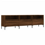 ZNTS TV Cabinet Brown Oak 150x30x44.5 cm Engineered Wood 831291