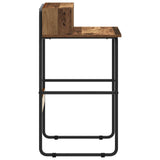 Desk with Storage Oak Wood 60 x 50 x 91 cm 8008018