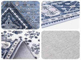 Rug ORIZ Dark Blue 200 x 200 cm 100% Polyester 42050382