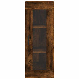 Highboard Smoked Oak 34,5x34x180 cm Engineered Wood 3199246