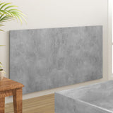 Bed Headboard Concrete Grey 160x1.5x80 cm Engineered Wood 811038
